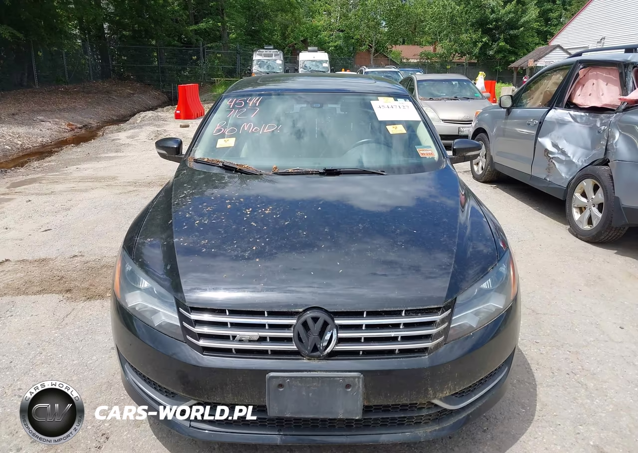 2012 Volkswagen Passat 2.0L Tdi Se VIN:1VWBN7A33CC080468 - 6