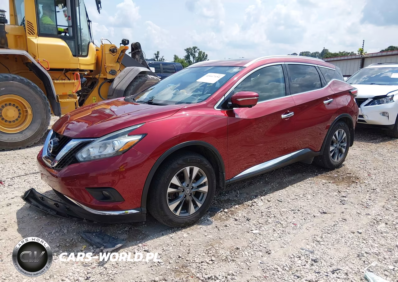 2015 Nissan Murano Sl VIN:5N1AZ2MH7FN265284 - 2