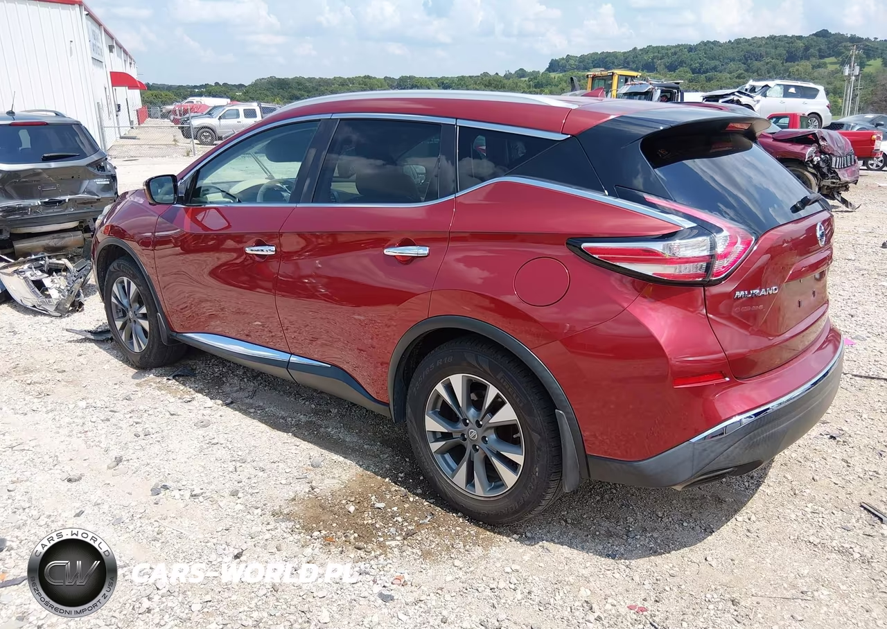 2015 Nissan Murano Sl VIN:5N1AZ2MH7FN265284 - 3