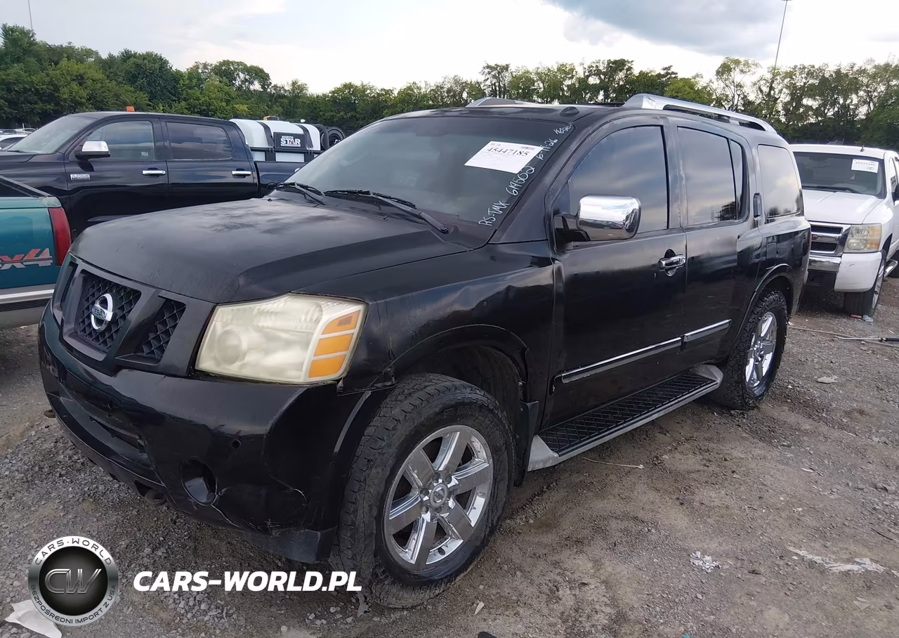2010 Nissan Armada Platinum VIN:5N1AA0NCXAN619502 - 2