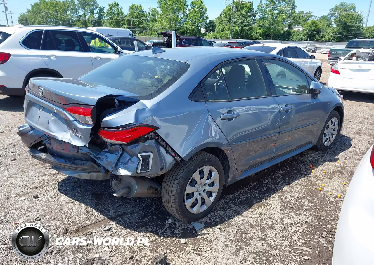 2025 Toyota Corolla Hybrid Le VIN:JTDBCMFE3S3069373 - 4