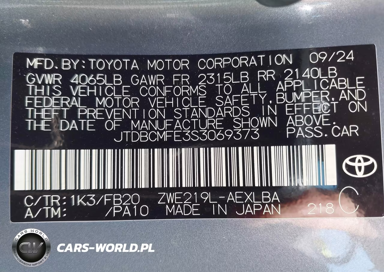 2025 Toyota Corolla Hybrid Le VIN:JTDBCMFE3S3069373 - 9
