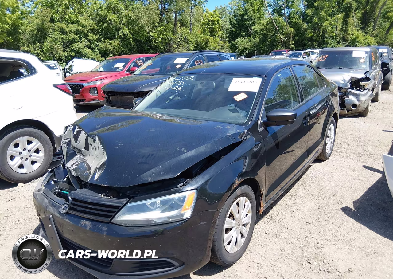 2011 Volkswagen Jetta 2.0L S VIN:3VW2K7AJ9BM332504 - 2