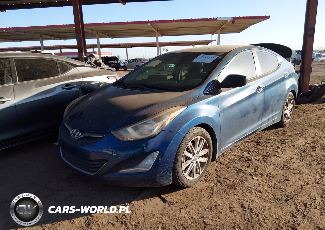 2015 Hyundai Elantra Se VIN:KMHDH4AE3FU388334 - 2