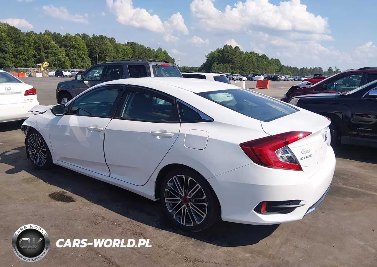 2019 Honda Civic Lx VIN:2HGFC2F61KH593988 - 3