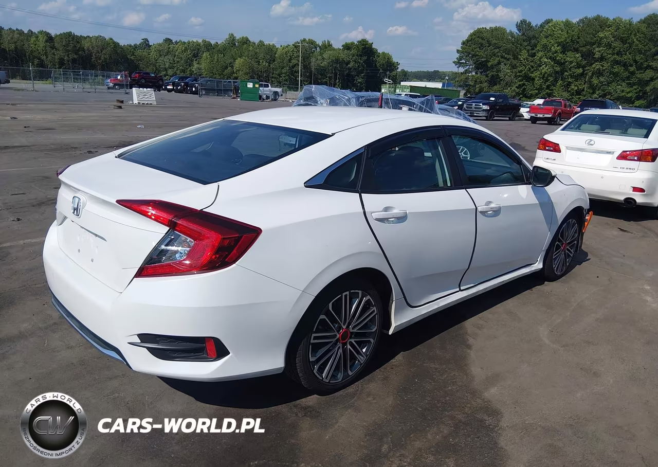2019 Honda Civic Lx VIN:2HGFC2F61KH593988 - 4