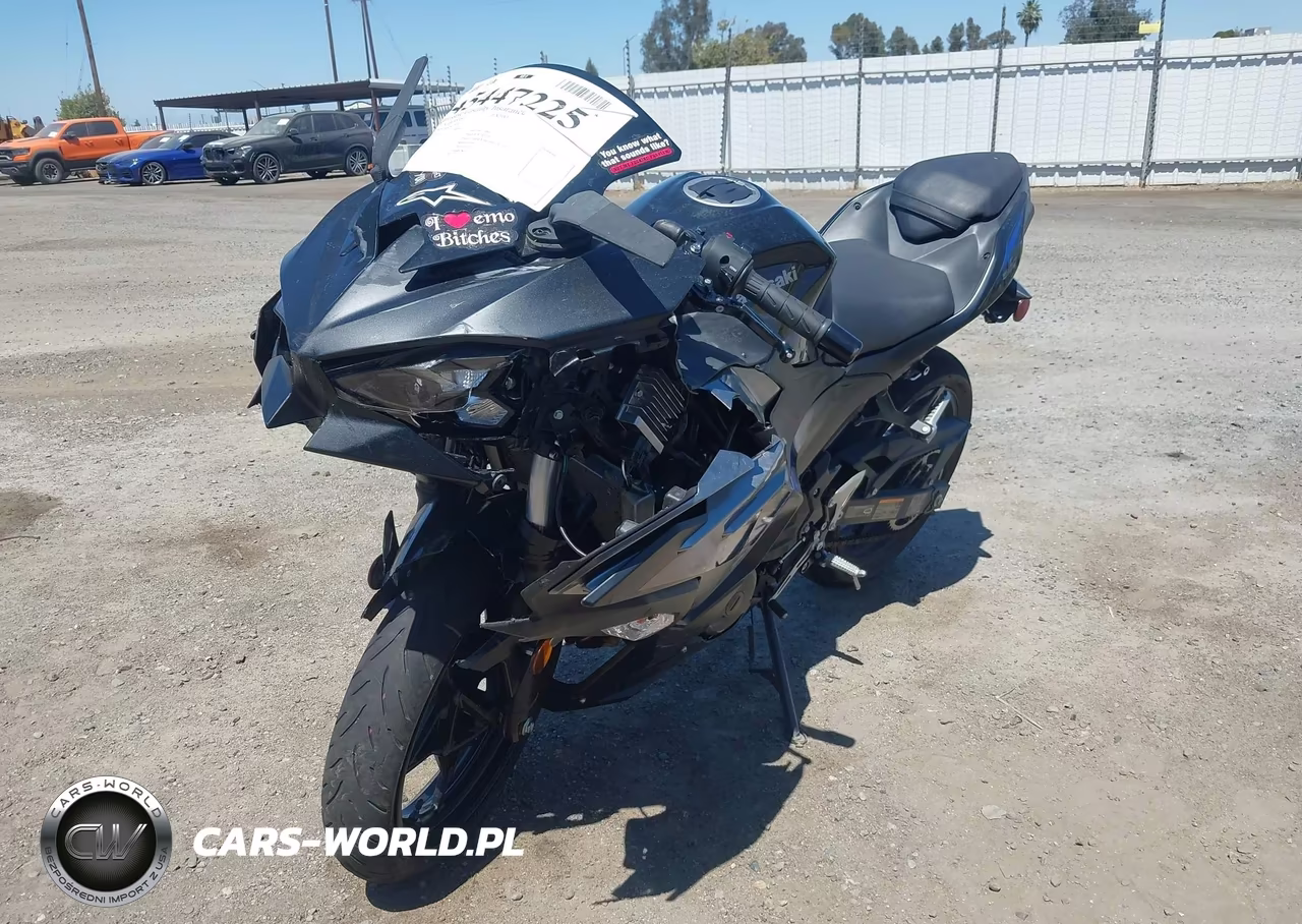 2025 Kawasaki Ex500 VIN:ML5EXGG10SDA72074 - 2
