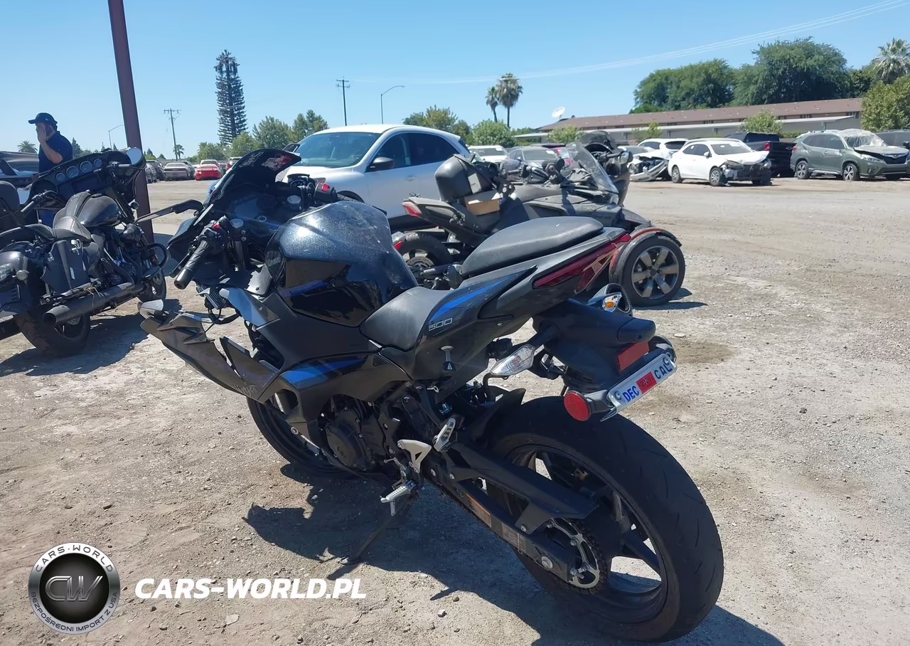 2025 Kawasaki Ex500 VIN:ML5EXGG10SDA72074 - 3