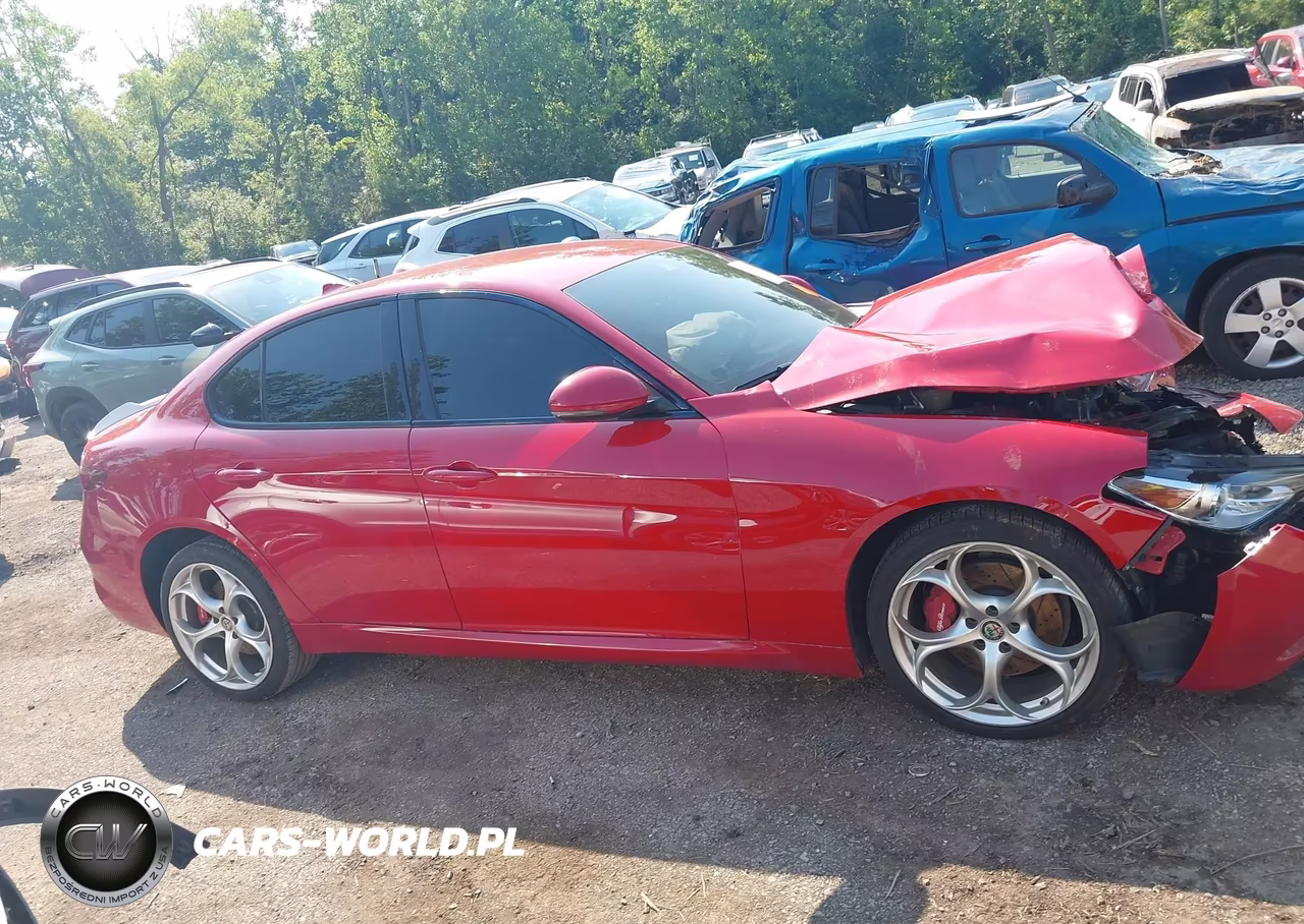 2019 Alfa Romeo Giulia Ti Sport Awd VIN:ZARFANBN8K7601220 - 14