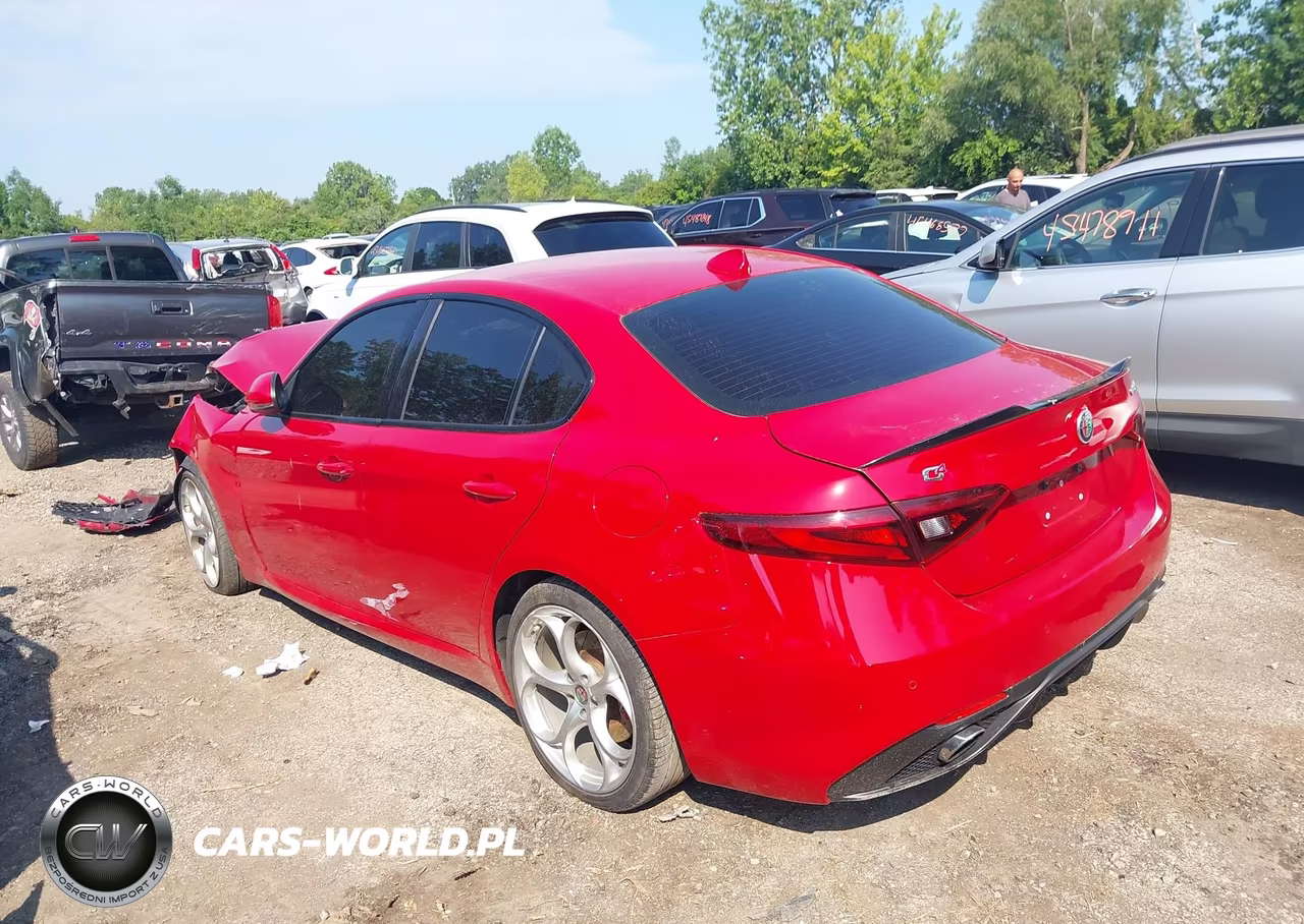 2019 Alfa Romeo Giulia Ti Sport Awd VIN:ZARFANBN8K7601220 - 3