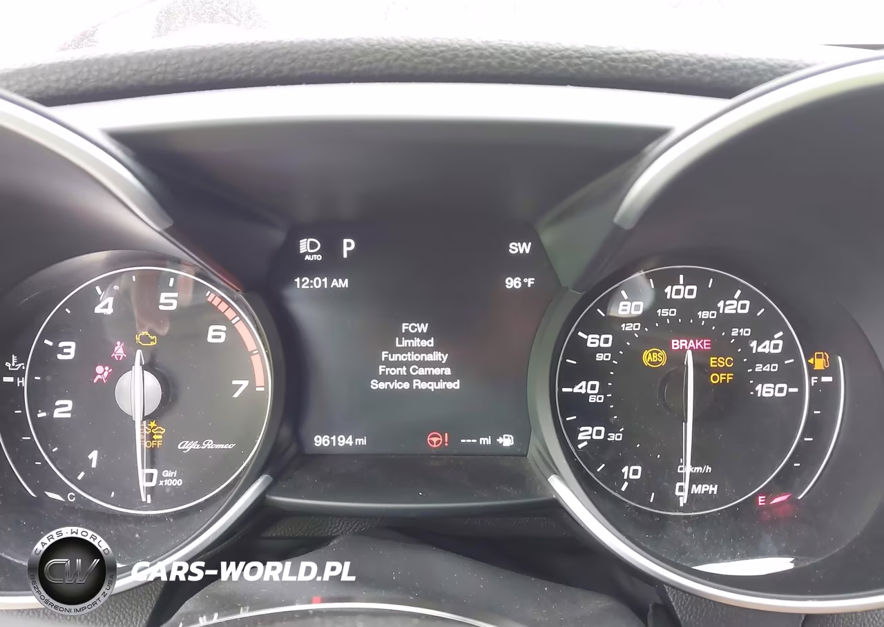 2019 Alfa Romeo Giulia Ti Sport Awd VIN:ZARFANBN8K7601220 - 7