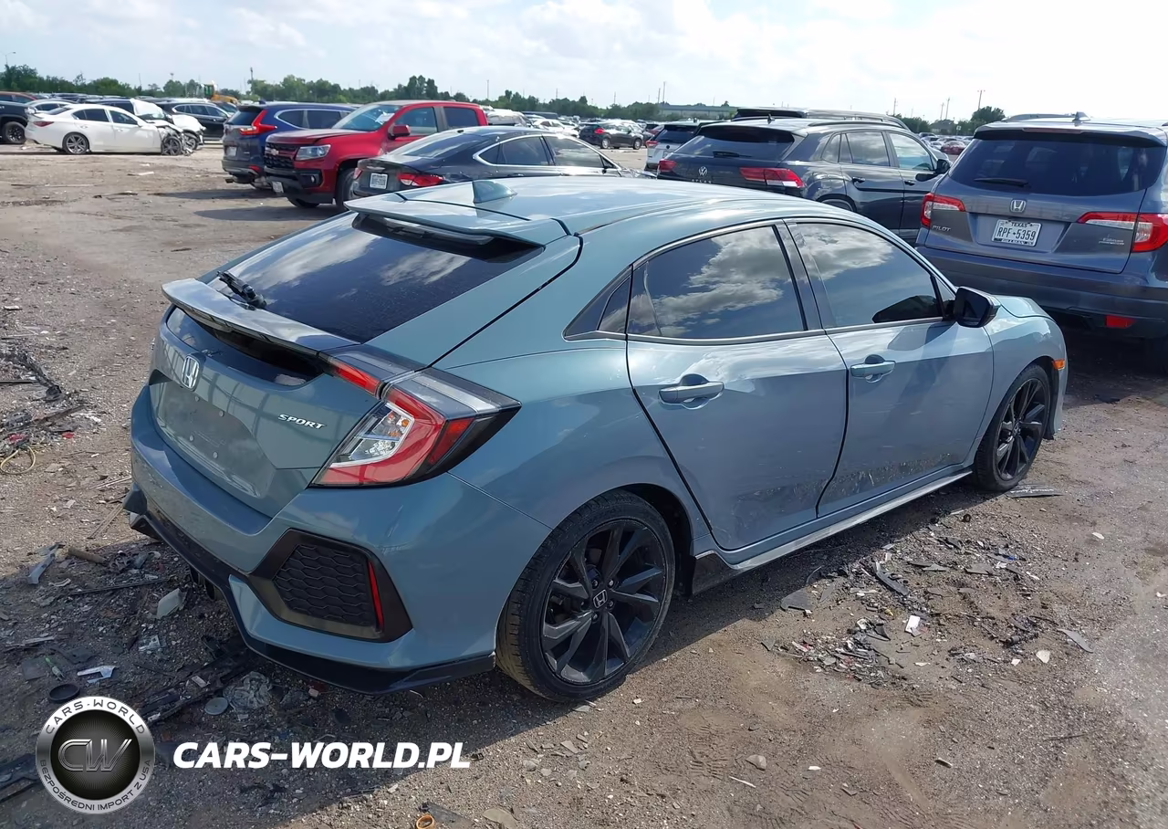 2018 Honda Civic Sport VIN:SHHFK7H49JU213518 - 4
