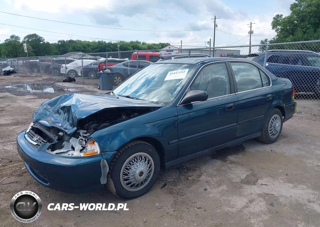 1997 Honda Civic Lx VIN:2HGEJ6675VH581638 - 2