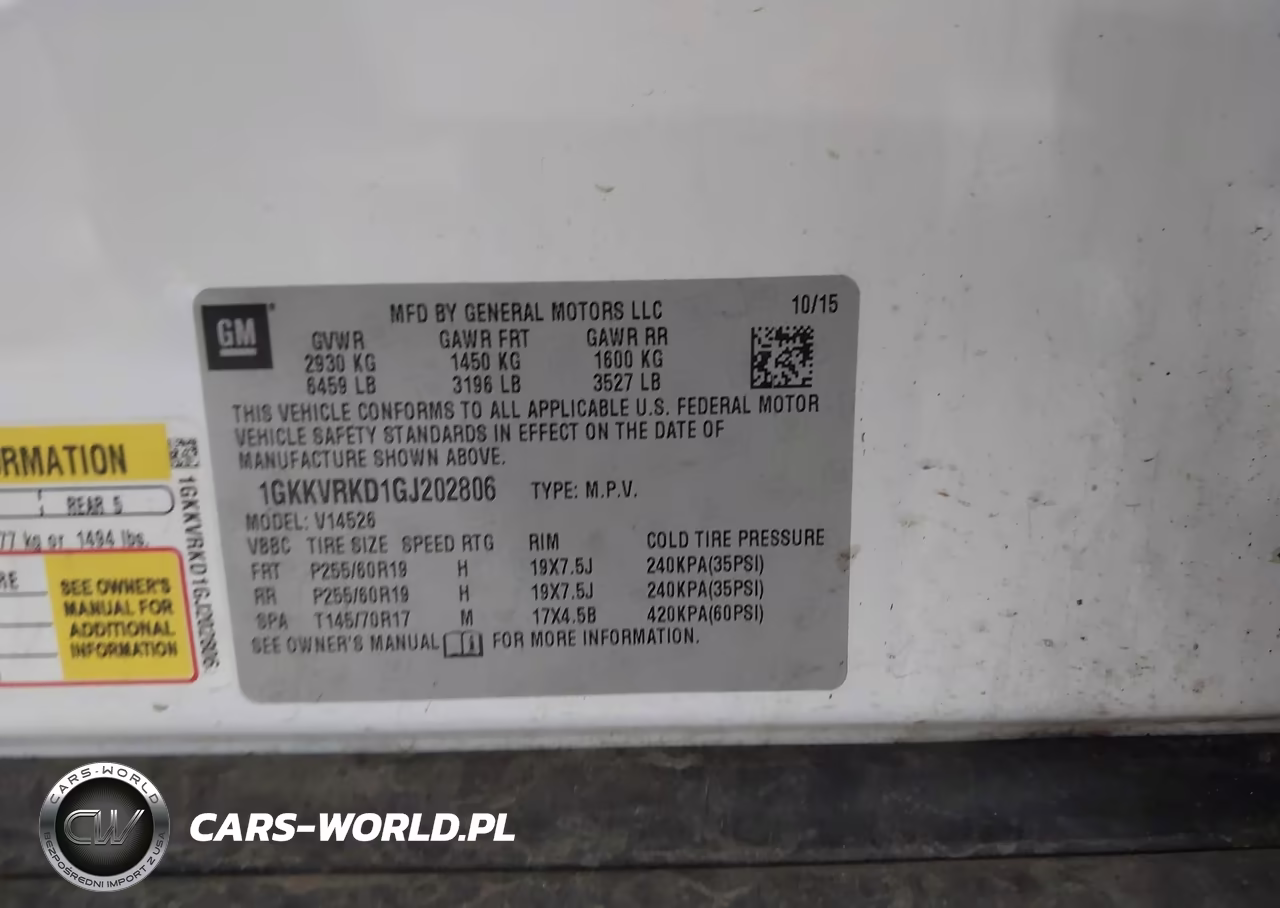 2016 GMC Acadia Slt-1 VIN:1GKKVRKD1GJ202806 - 9