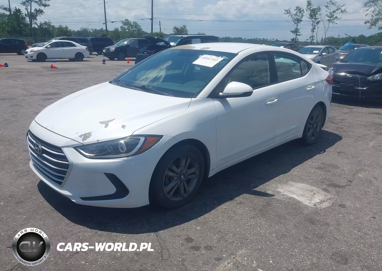 2018 Hyundai Elantra Sel VIN:5NPD84LF6JH387546 - 2
