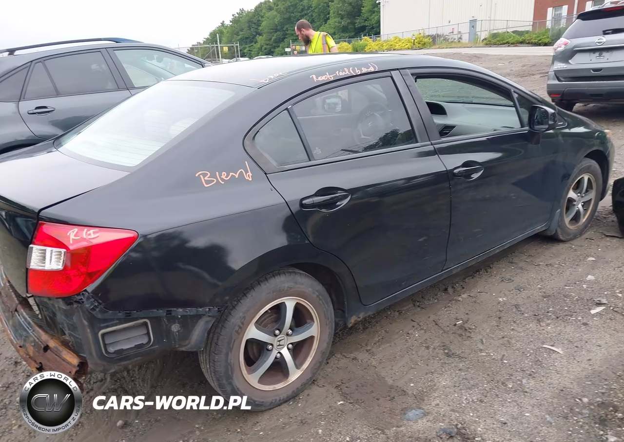 2012 Honda Civic Lx VIN:19XFB2F58CE346389 - 4