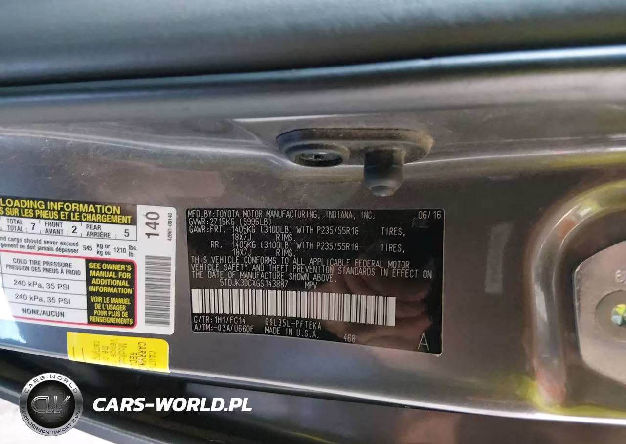 2016 Toyota Sienna Le 7 Passenger VIN:5TDJK3DCXGS143887 - 9