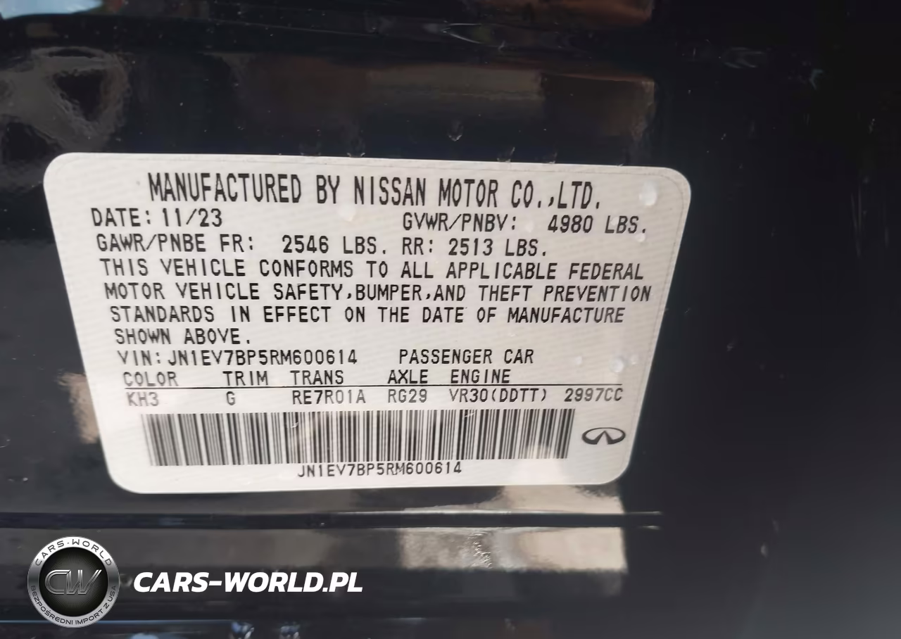 2024 Infiniti Q50 Luxe VIN:JN1EV7BP5RM600614 - 9