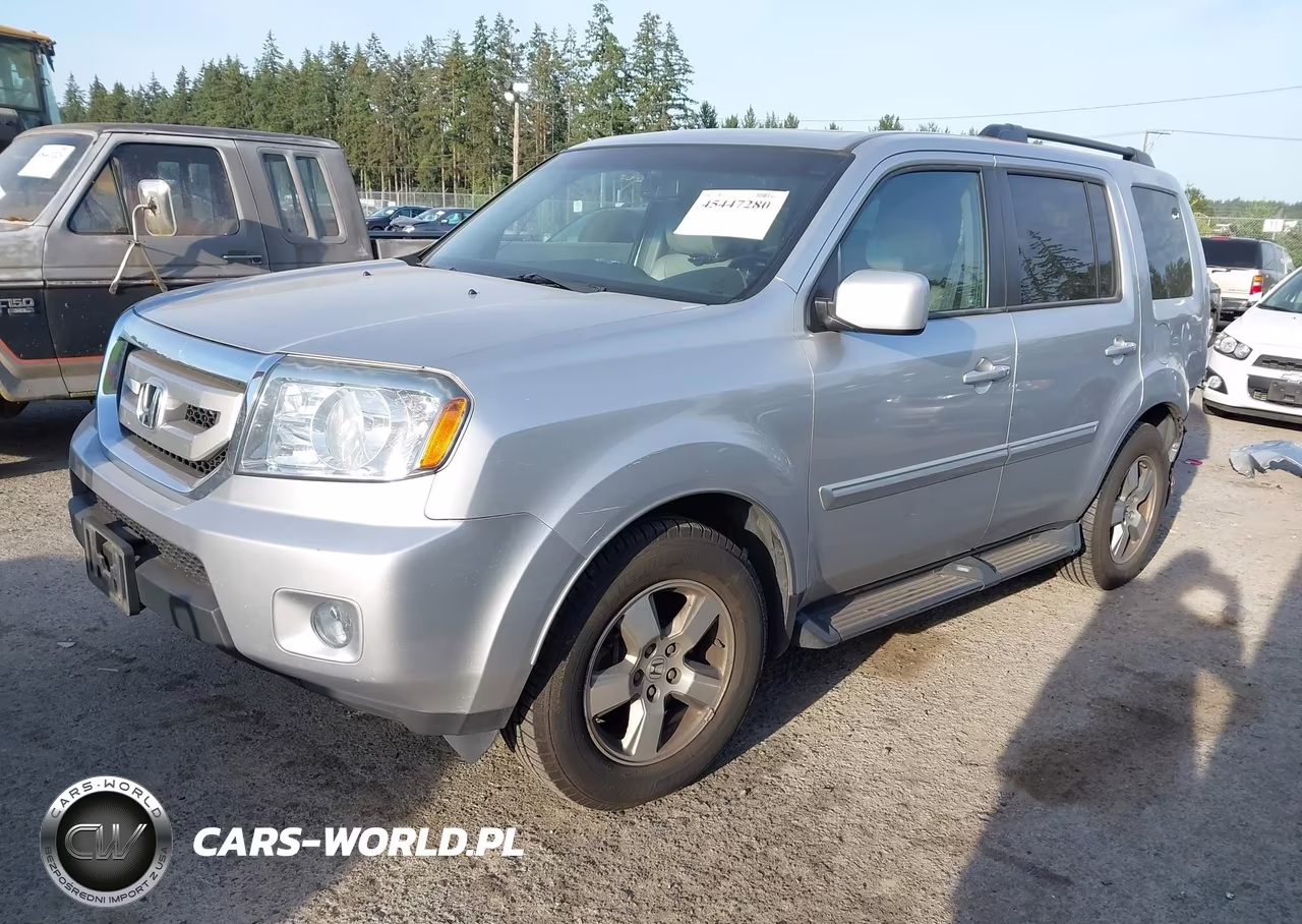 2010 Honda Pilot Ex-L VIN:5FNYF4H66AB036165 - 2