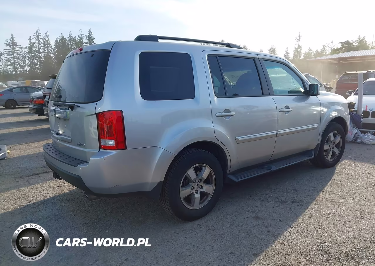 2010 Honda Pilot Ex-L VIN:5FNYF4H66AB036165 - 4