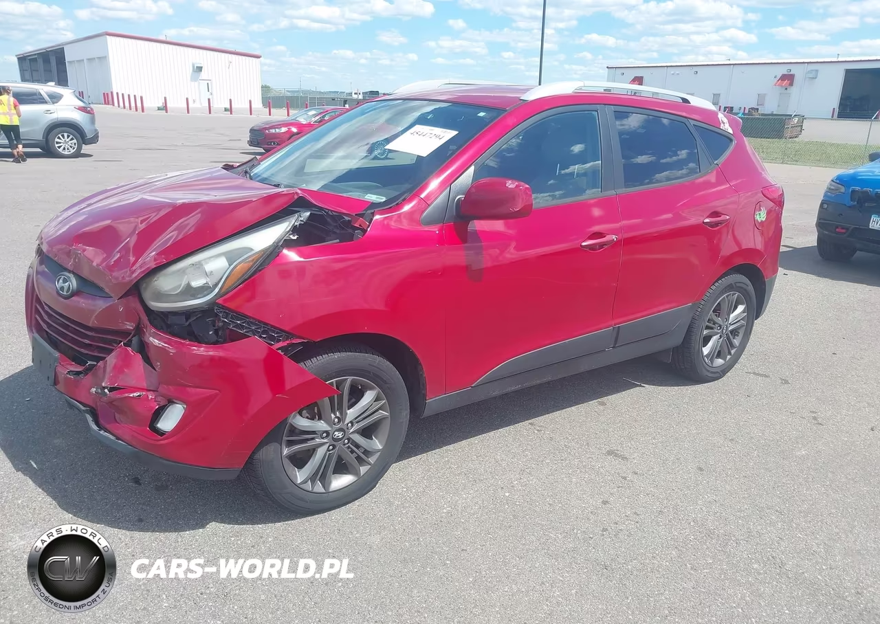 2014 Hyundai Tucson Se VIN:KM8JUCAG8EU915616 - 2