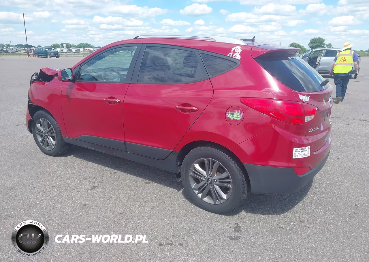 2014 Hyundai Tucson Se VIN:KM8JUCAG8EU915616 - 3