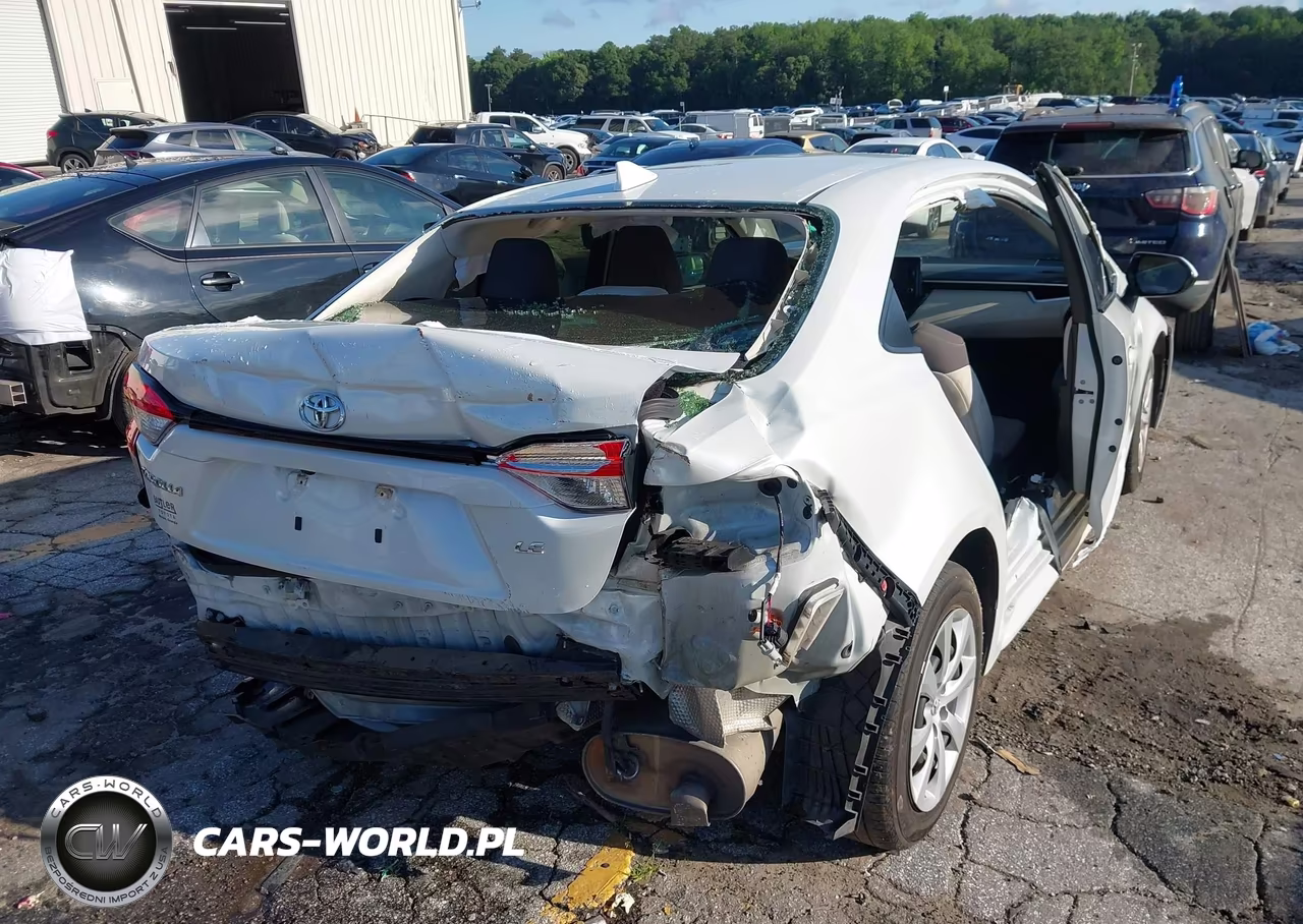 2022 Toyota Corolla Le VIN:JTDEPMAE1NJ205265 - 4