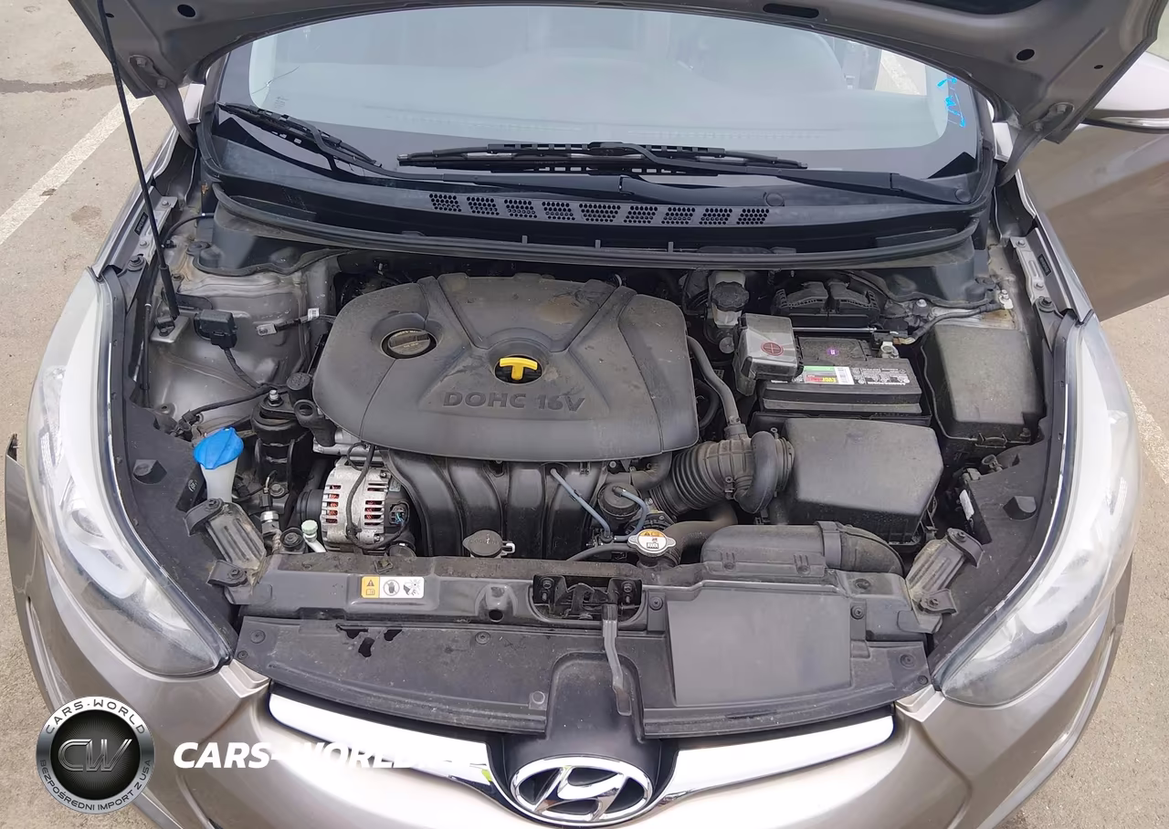 2014 Hyundai Elantra Limited VIN:5NPDH4AE9EH464104 - 10
