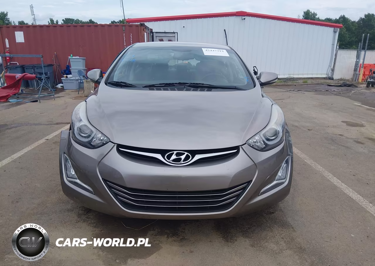 2014 Hyundai Elantra Limited VIN:5NPDH4AE9EH464104 - 12