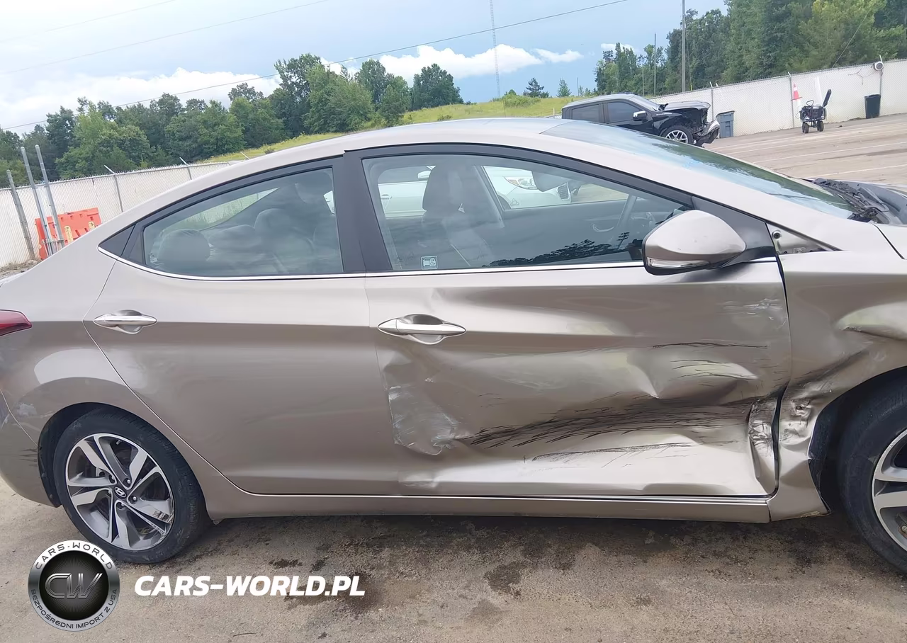 2014 Hyundai Elantra Limited VIN:5NPDH4AE9EH464104 - 13