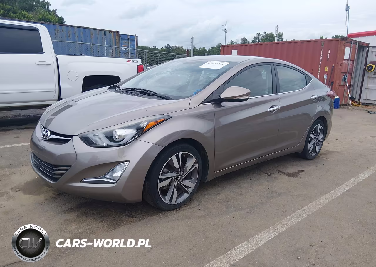 2014 Hyundai Elantra Limited VIN:5NPDH4AE9EH464104 - 2