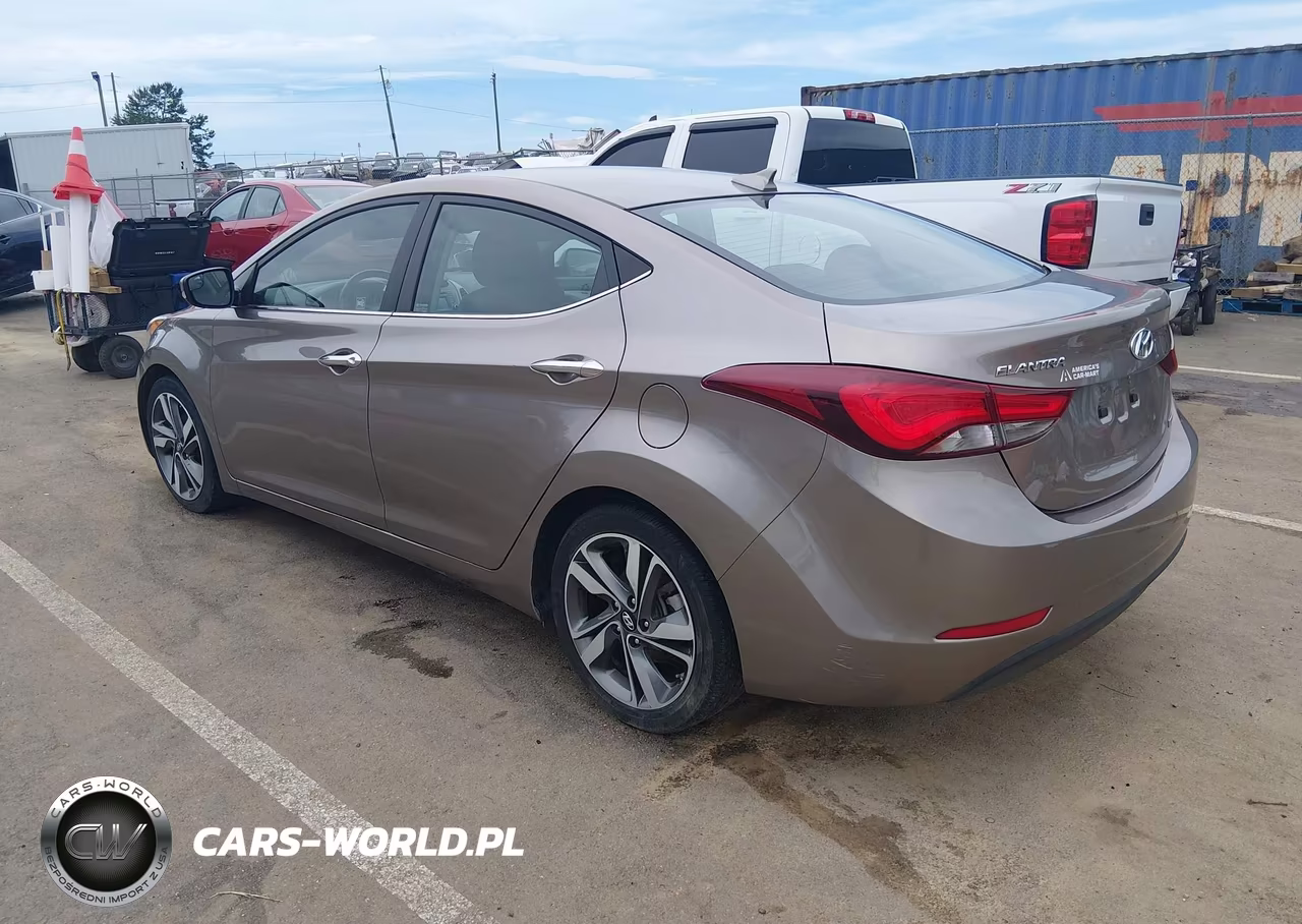 2014 Hyundai Elantra Limited VIN:5NPDH4AE9EH464104 - 3