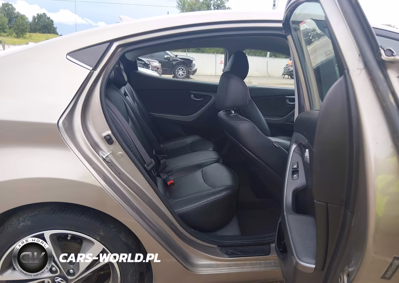 2014 Hyundai Elantra Limited VIN:5NPDH4AE9EH464104 - 8