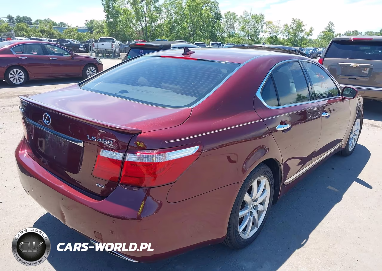 2009 Lexus Ls 460 VIN:JTHCL46F395001441 - 4
