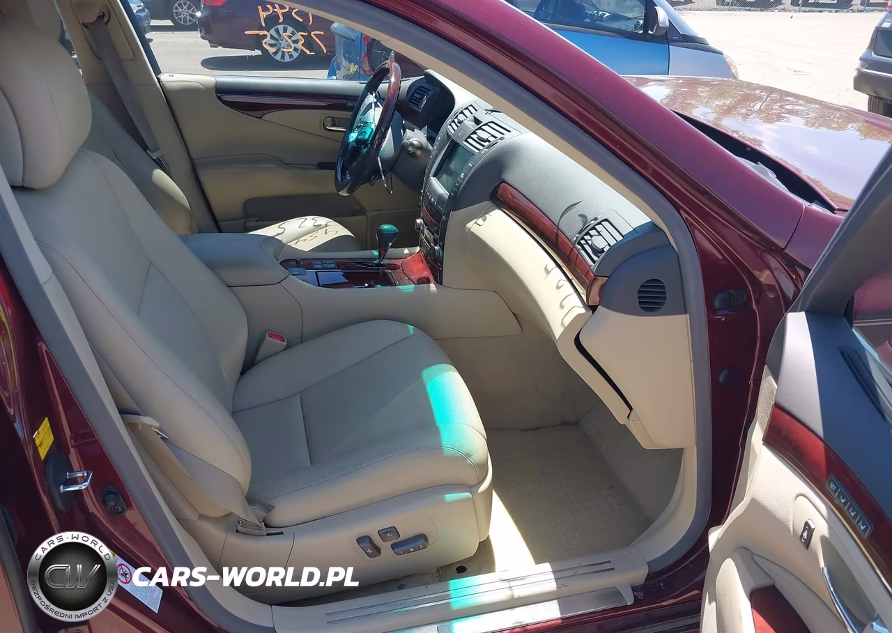 2009 Lexus Ls 460 VIN:JTHCL46F395001441 - 5