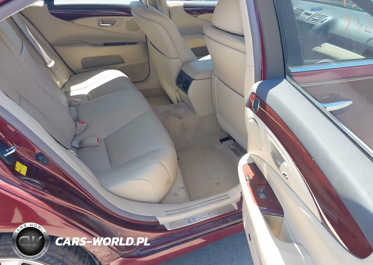 2009 Lexus Ls 460 VIN:JTHCL46F395001441 - 8