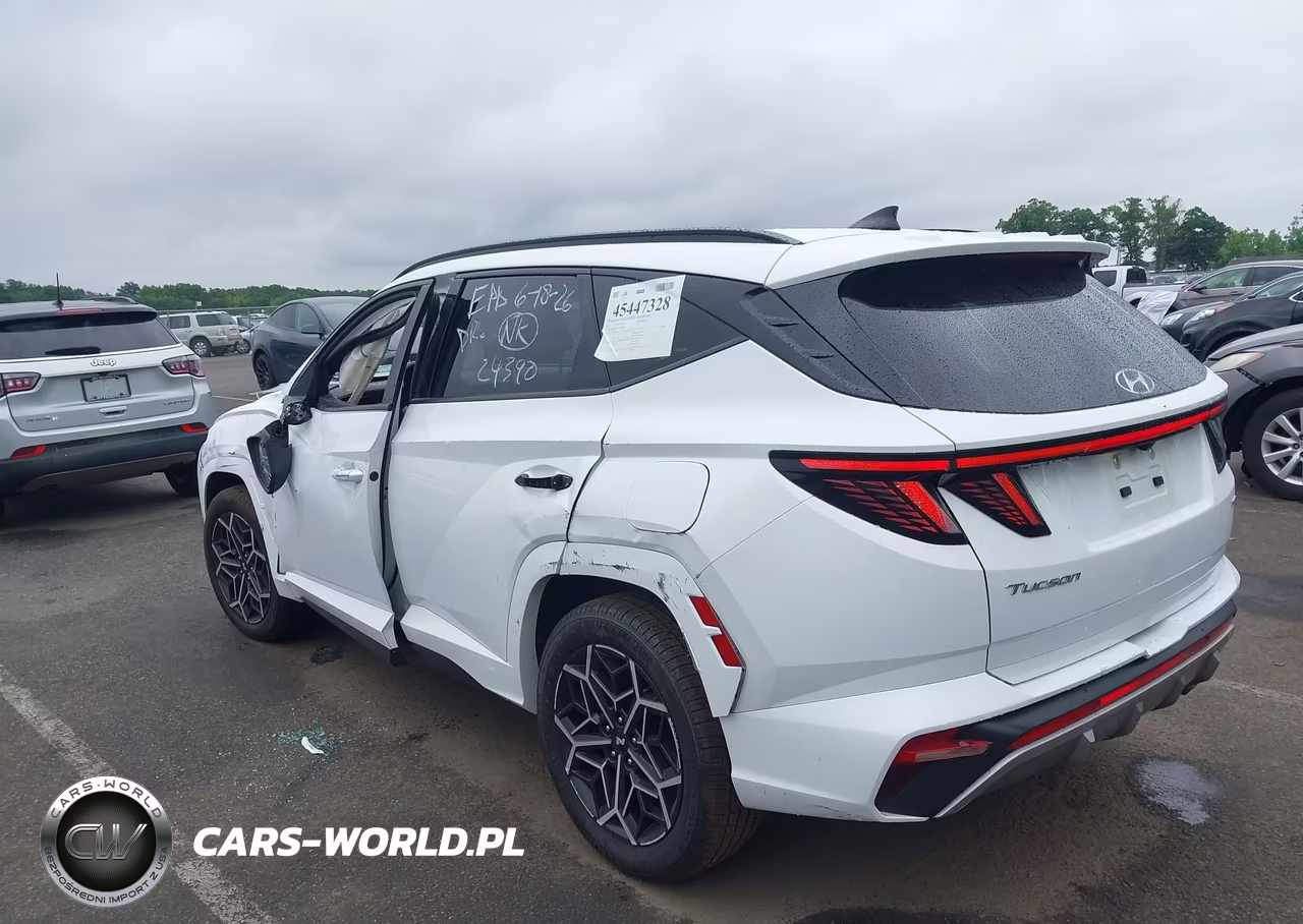2022 Hyundai Tucson N Line VIN:KM8JFCAE7NU124390 - 3