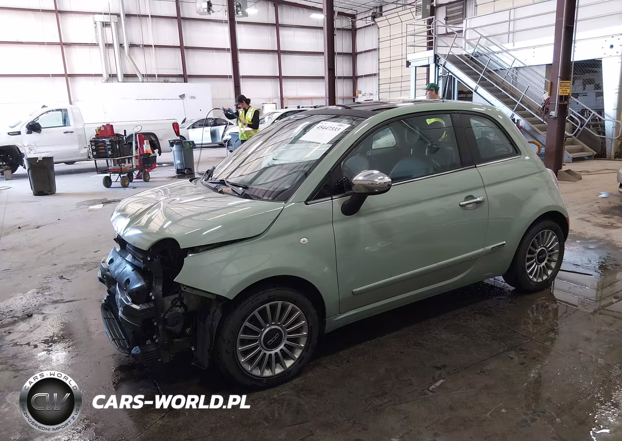 2015 Fiat 500 Lounge VIN:3C3CFFCR6FT710237 - 2