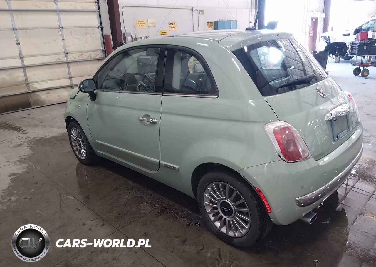 2015 Fiat 500 Lounge VIN:3C3CFFCR6FT710237 - 3