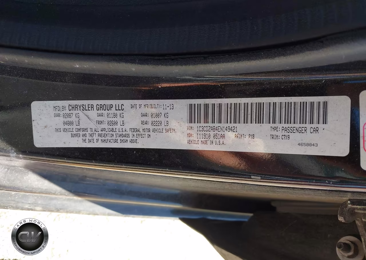 2014 Dodge Avenger Se VIN:1C3CDZAB4EN149421 - 9