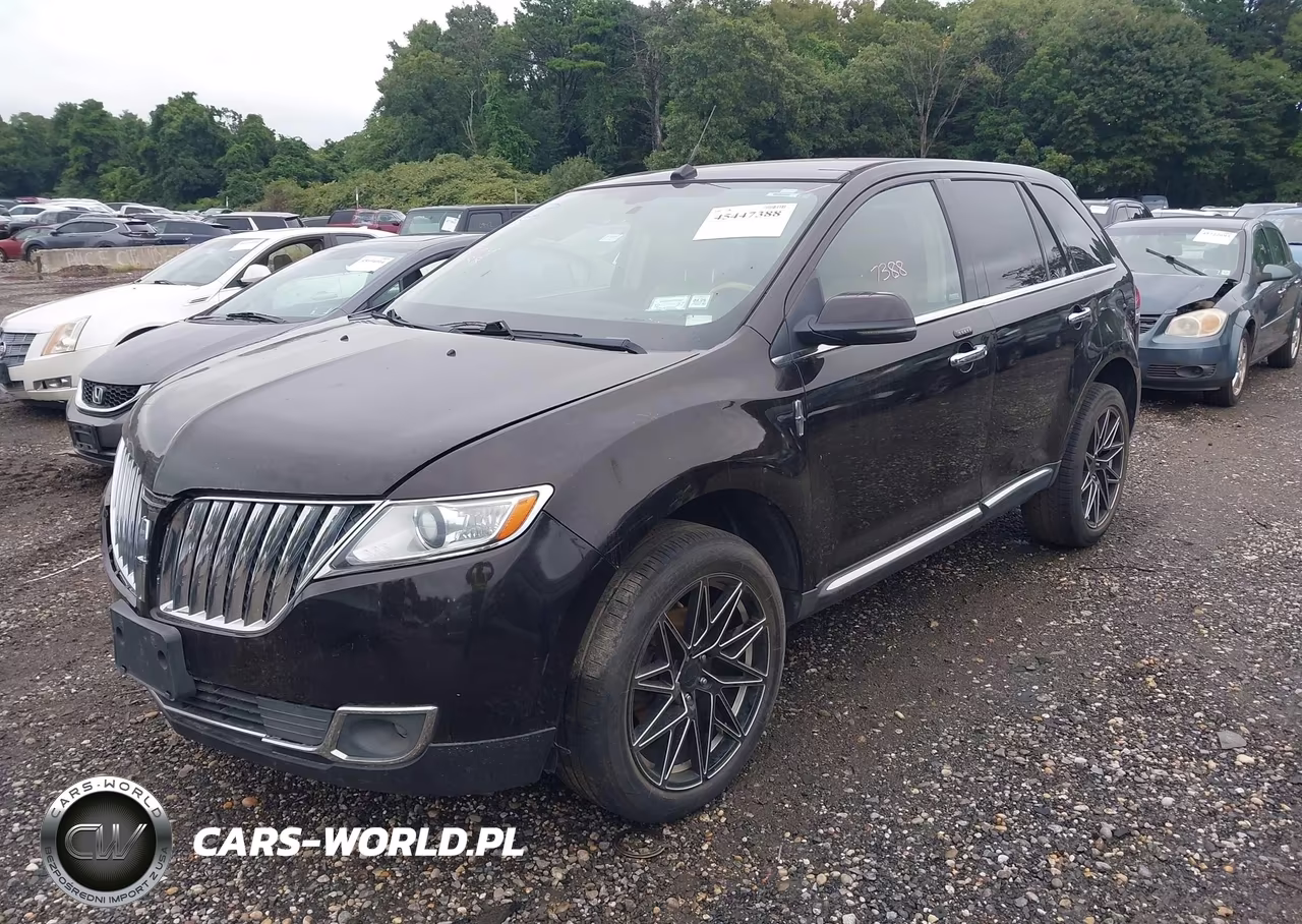 2013 Lincoln Mkx VIN:2LMDJ8JK8DBL00600 - 2