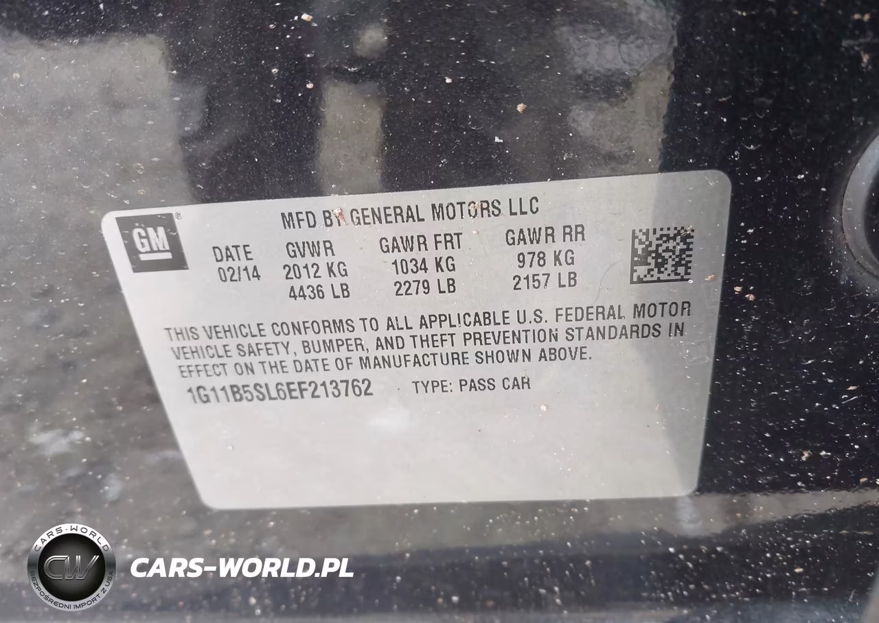2014 Chevrolet Malibu 1Ls VIN:1G11B5SL6EF213762 - 9