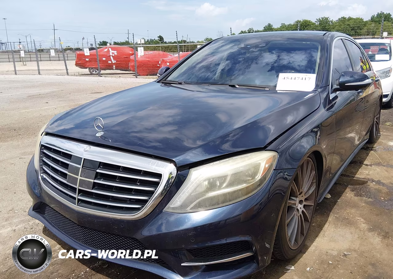 2015 Mercedes-Benz S 550 VIN:WDDUG8CBXFA179956 - 2