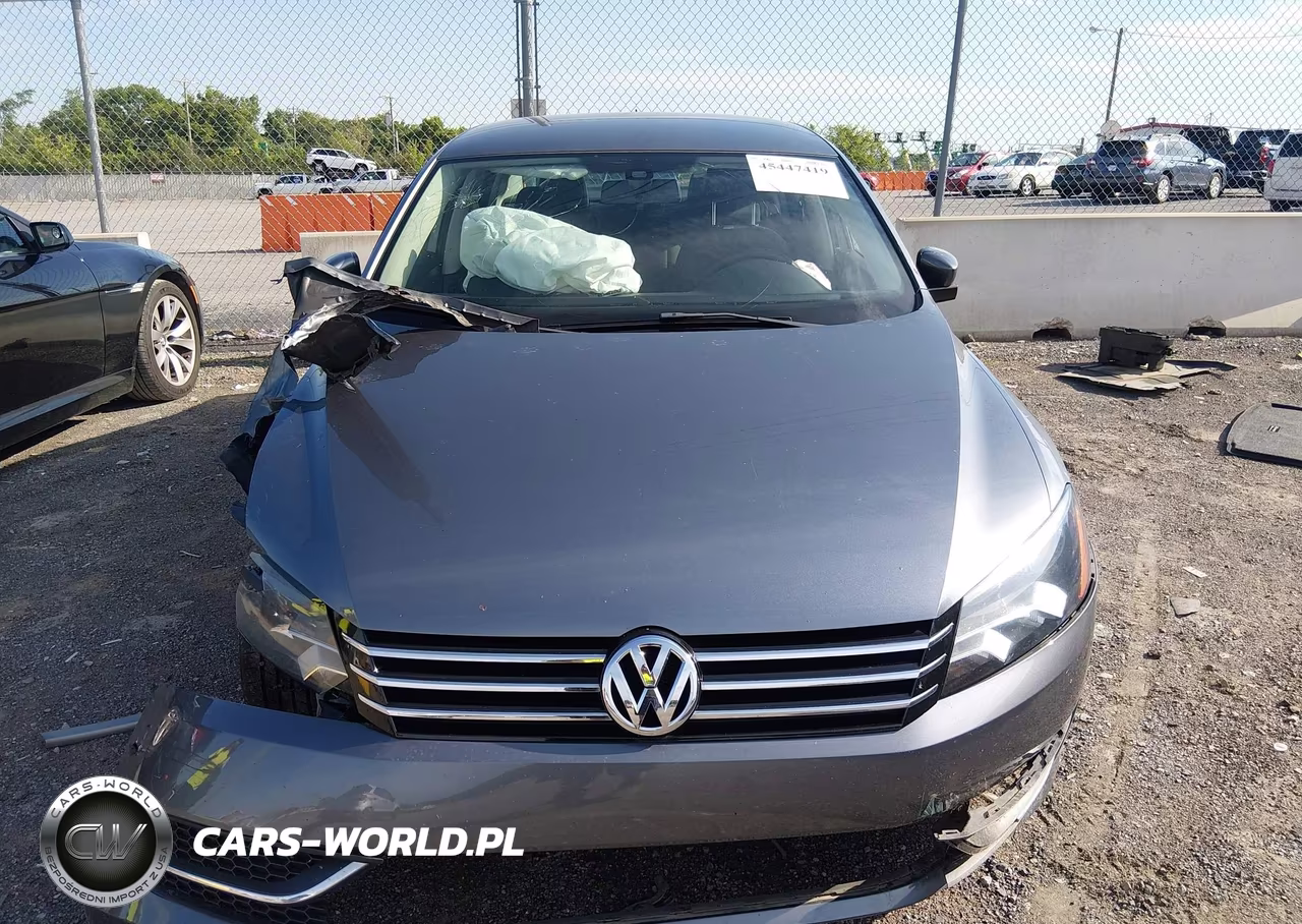 2013 Volkswagen Passat 2.5L S VIN:1VWAH7A33DC115529 - 12