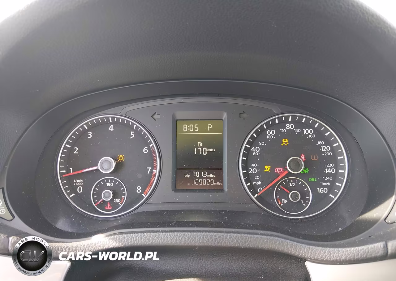 2013 Volkswagen Passat 2.5L S VIN:1VWAH7A33DC115529 - 7