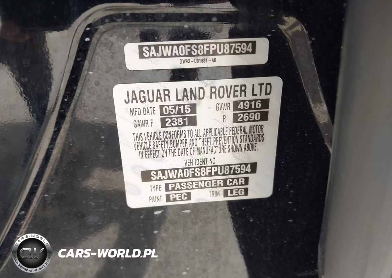 2015 Jaguar Xf 2.0T Premium VIN:SAJWA0FS8FPU87594 - 9