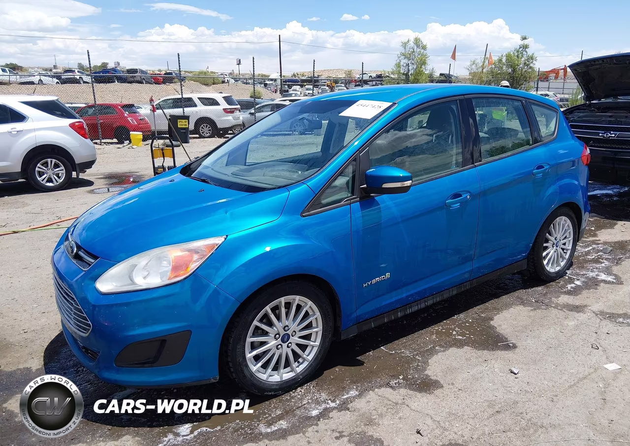 2013 Ford C-Max Hybrid Se VIN:1FADP5AU7DL529161 - 2
