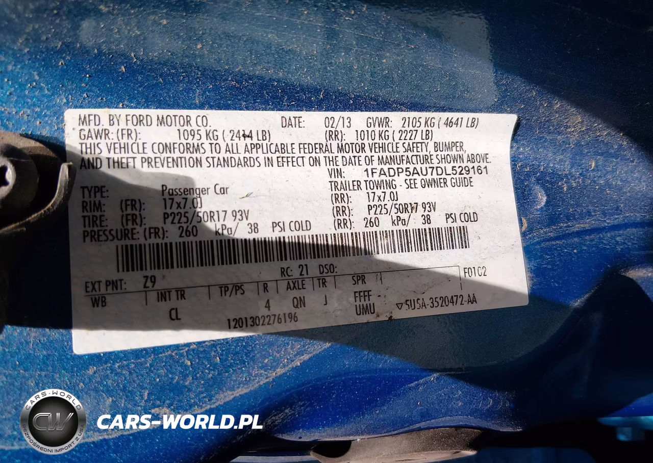 2013 Ford C-Max Hybrid Se VIN:1FADP5AU7DL529161 - 9