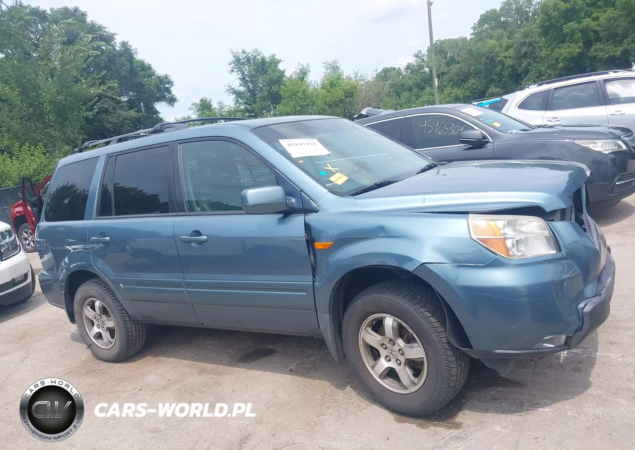 2007 Honda Pilot Ex-L VIN:5FNYF28667B019315 - 14