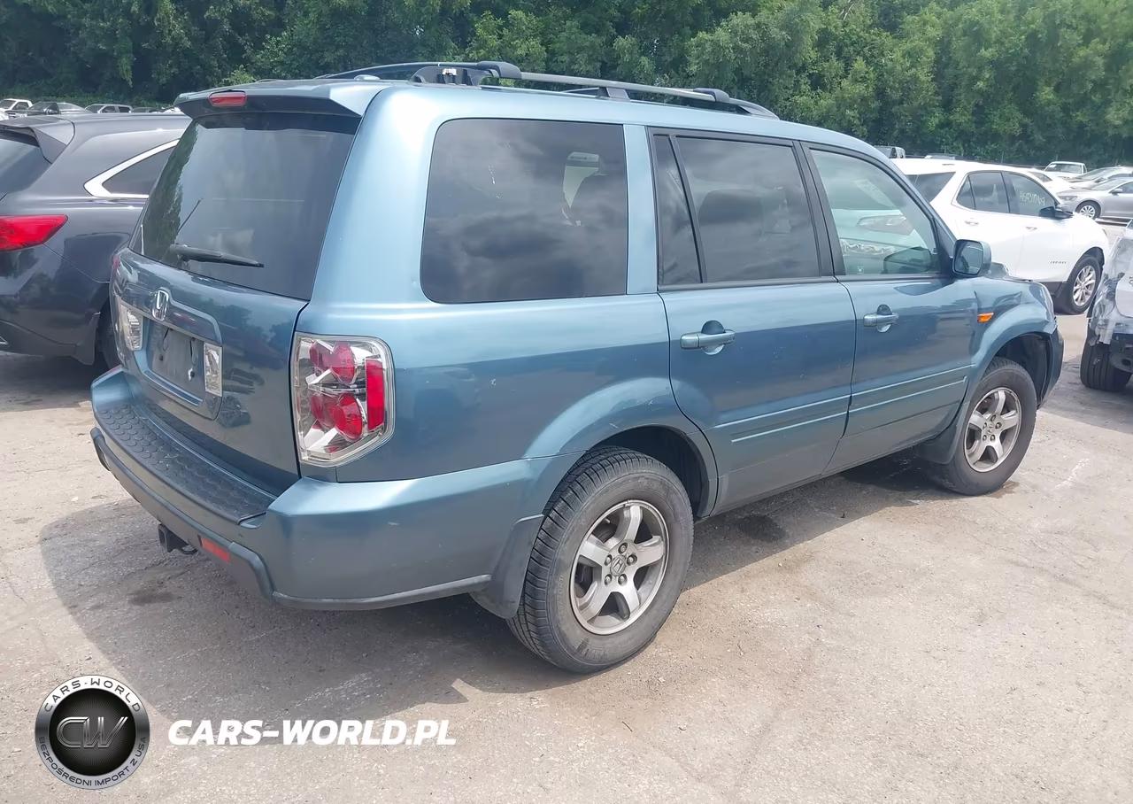 2007 Honda Pilot Ex-L VIN:5FNYF28667B019315 - 4